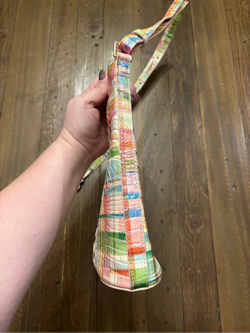 Brahmin Katie Crossbody Bag in Sweet Tea
